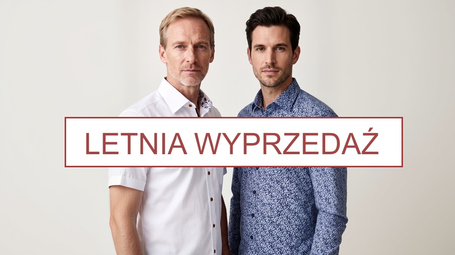 Letnia wyprzedaz koszul meskich na sklepkoszul.pl